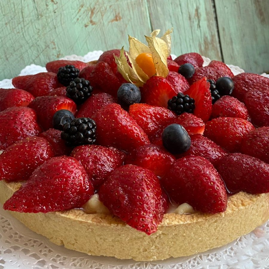 Tartaleta de frutillas
