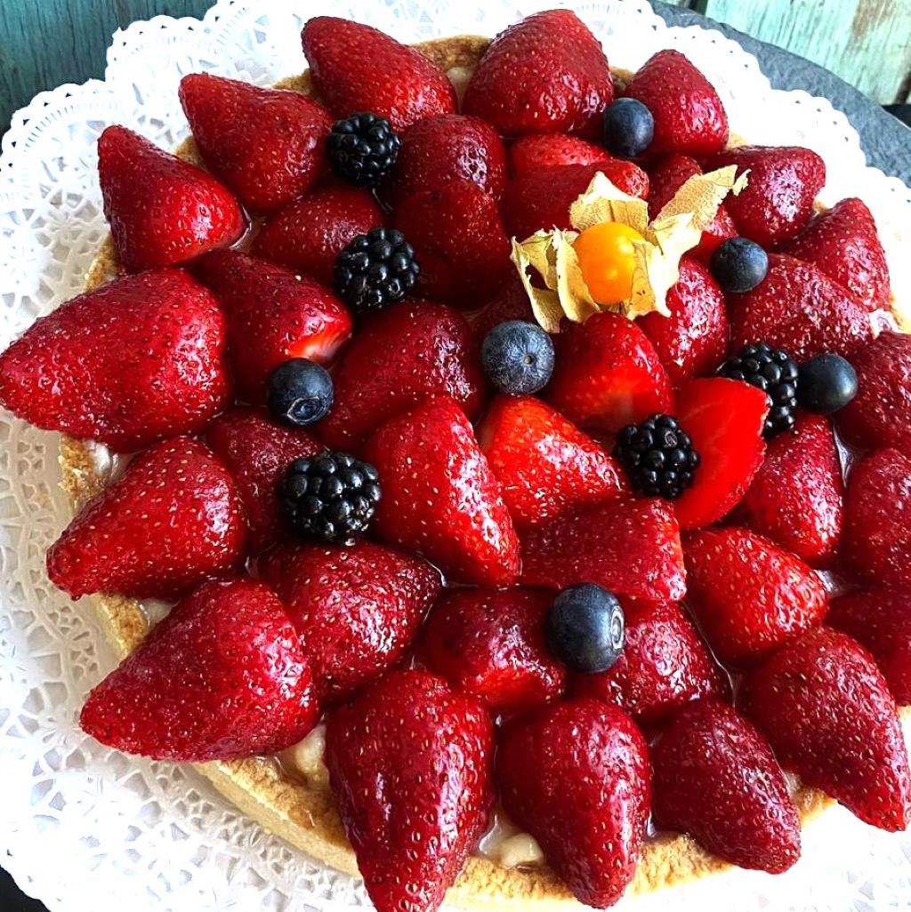 Tartaleta de frutillas