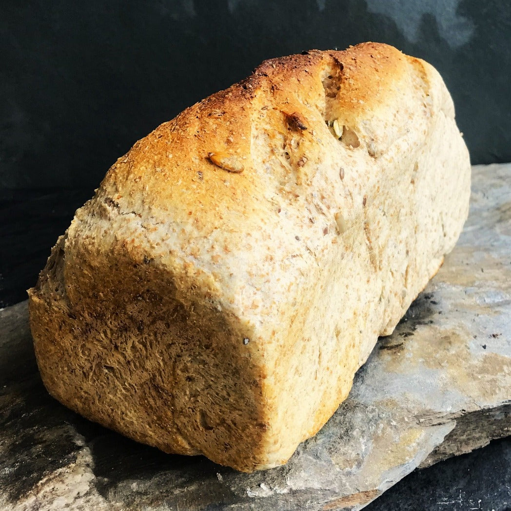 Pan de molde semi integral multisemillas ( 3 semillas variadas)