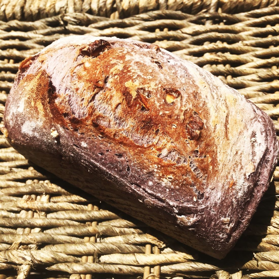 Pan de Masa madre con nueces