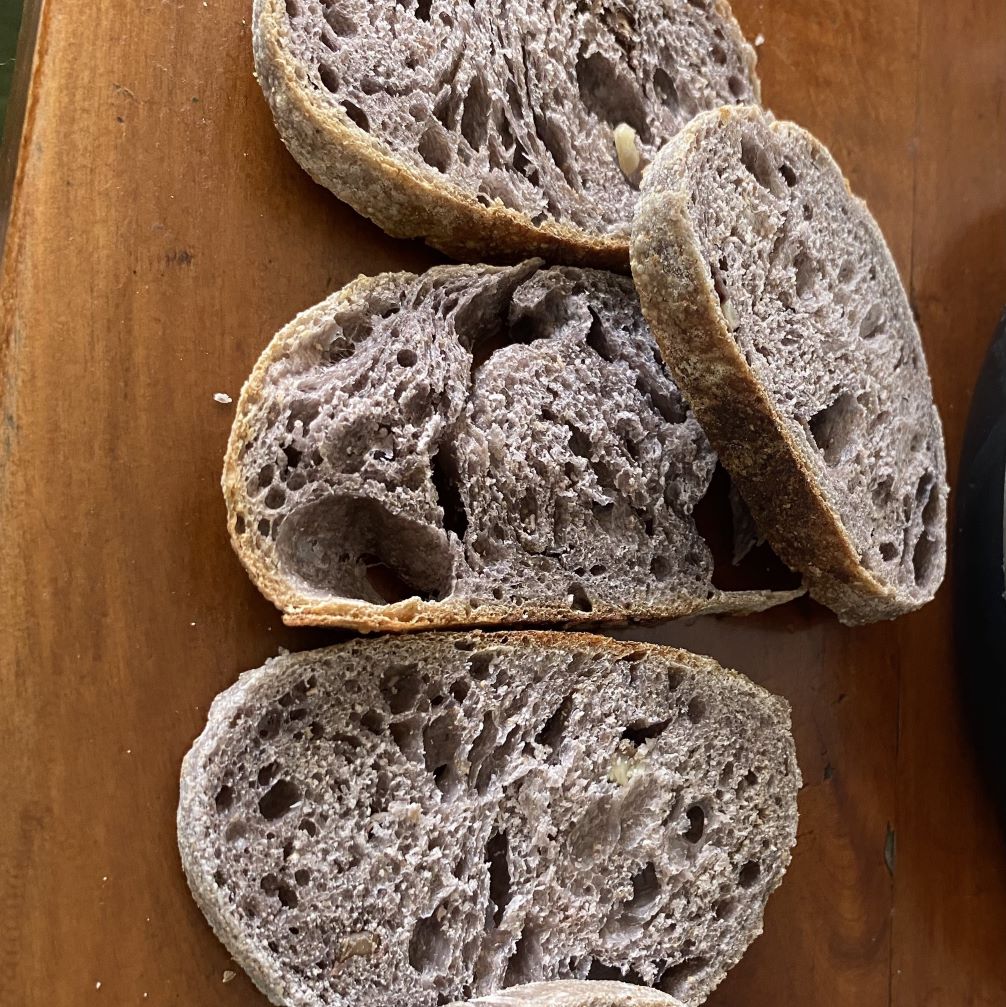 Pan de Masa madre con nueces